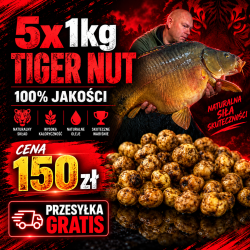 TIGER NUT 5x1kg - PRZESYŁKA GRATIS